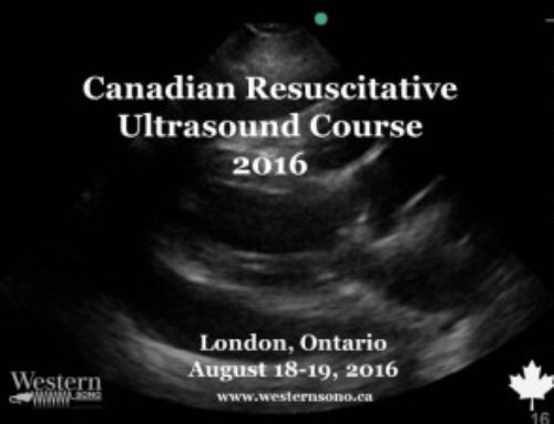 Canadian Resuscitative Ultrasound Course 2016