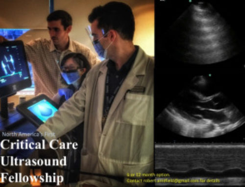Critical Care Ultrasound Fellowship: Dr. Vincent Lau